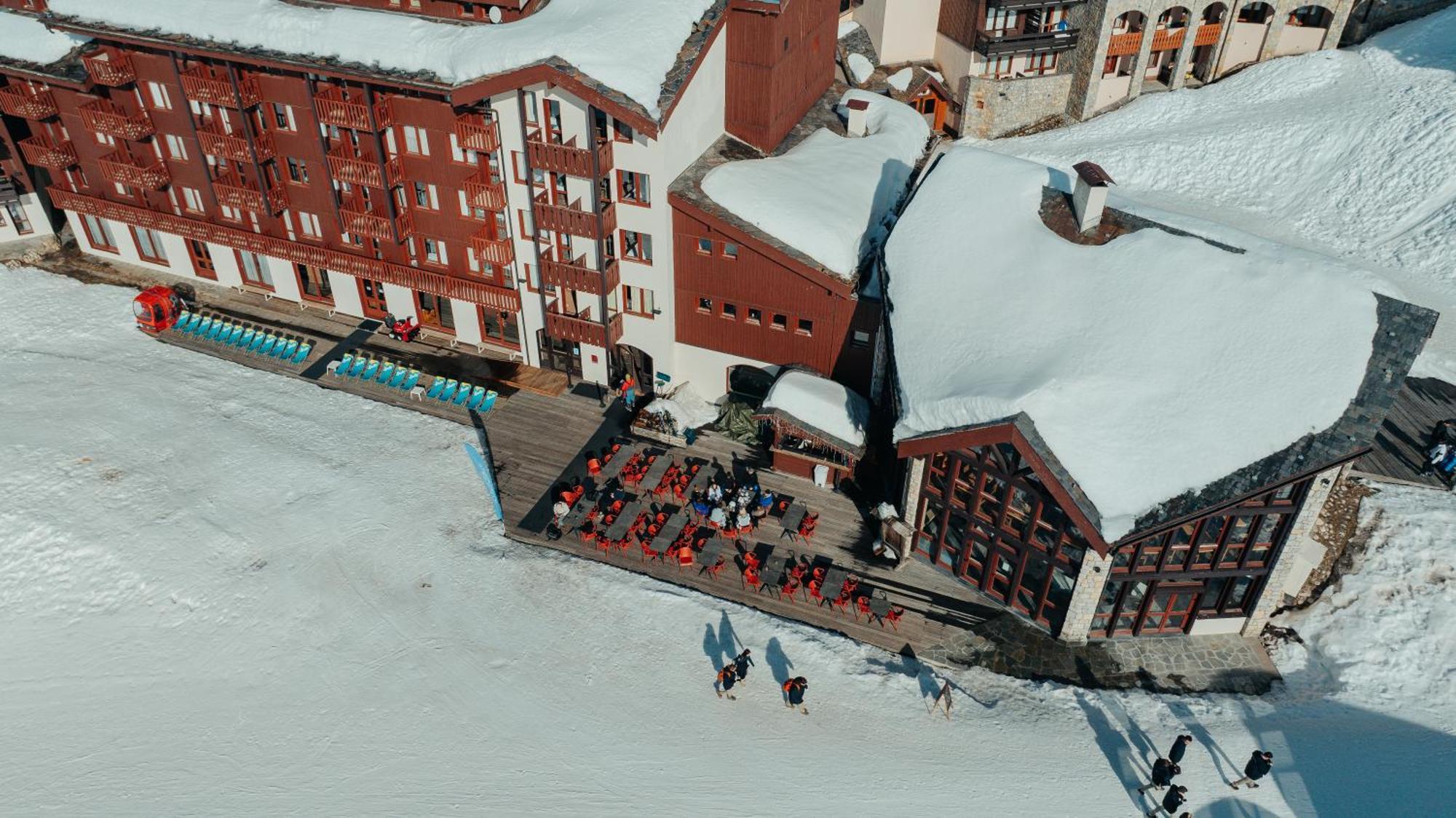 Hotel L'Eden Des Cimes - Vacances Bleues - Belle Plagne 2100 La Plagne Exteriér fotografie