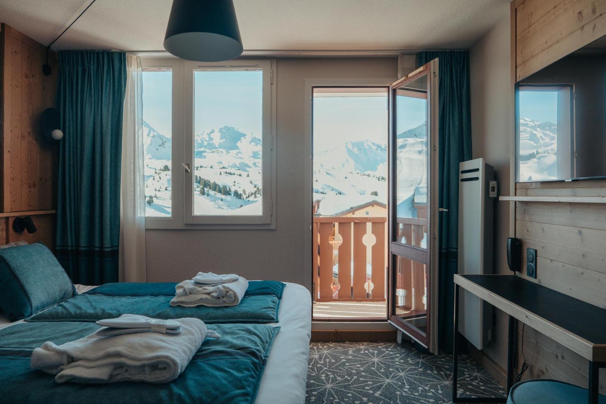 Hotel L'Eden Des Cimes - Vacances Bleues - Belle Plagne 2100 La Plagne Exteriér fotografie